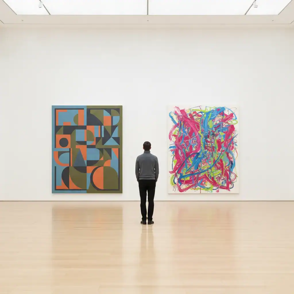 art abstrait geometrique vs lyrique differences - art abstrait geometrique vs lyrique differences liliane cazeneuve 2