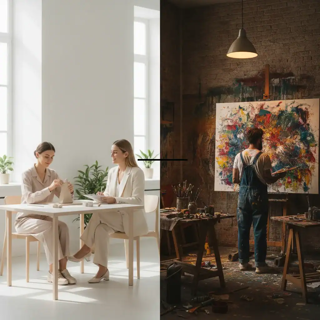 art thérapie vs création artistique différence art thérapie vs création artistique différence